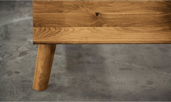 Letto matrimoniale in rovere 160x200 cm Greg 1 - The Beds