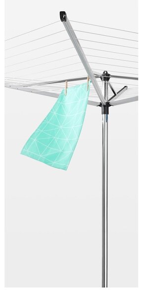 Stendino da giardino argentato 50 m Topspinner – Brabantia