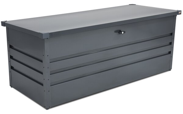 Baule da giardino in metallo Philadelphia 550l di Store Boss antracite