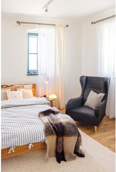 Letto matrimoniale in rovere 160x200 cm Greg 1 - The Beds