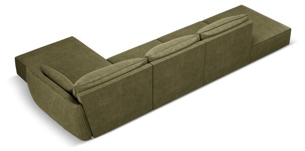 Divano angolare verde (angolo destro) Vanda - Mazzini Sofas