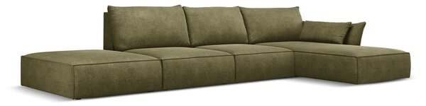 Divano angolare verde (angolo destro) Vanda - Mazzini Sofas