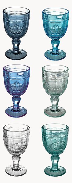 Set di 6 bicchieri da vino Syrah