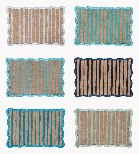 Set di 6 tovagliette americane Ocean