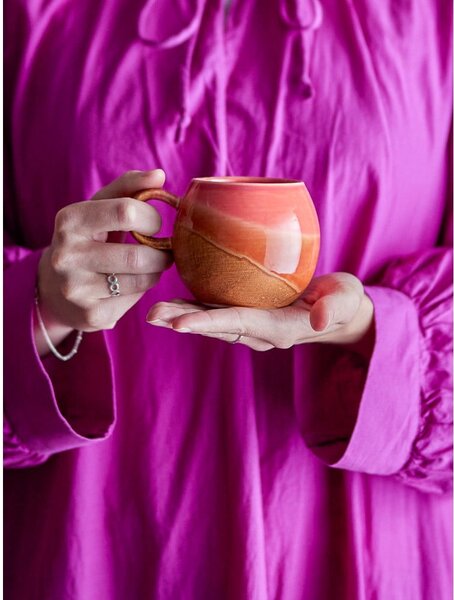 Tazza arancione in ceramica 280 ml Paula – Bloomingville