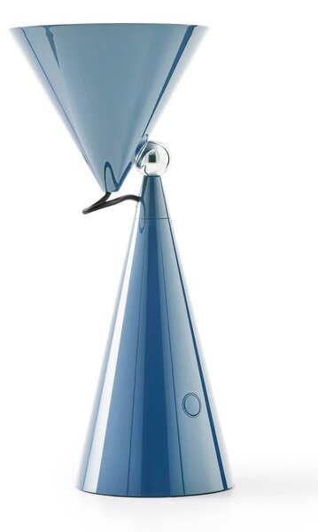 Tom Dixon Lampada da tavolo POSE, dimmerabile, Blu, Soggiorno / Sala da pranzo, Plastica, Design, Lampada da tavolo