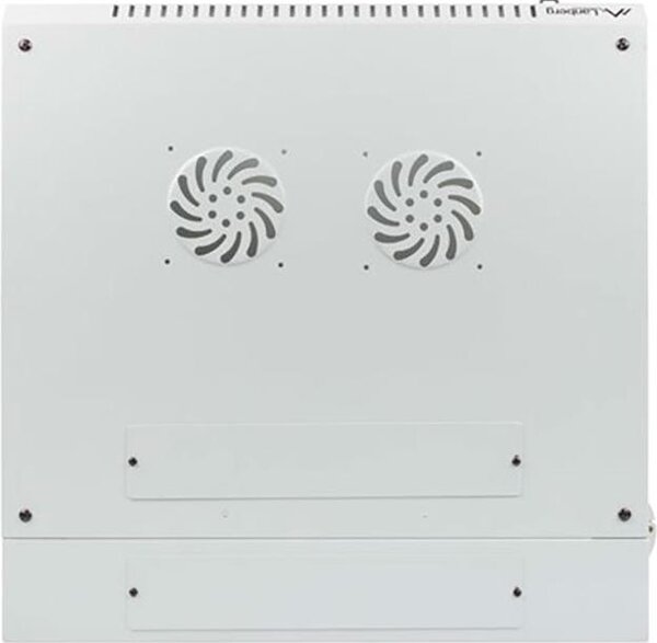 Armadio da 19" 6U 600x600 grigio Lanberg a due sezioni per installazione a rack a parete (confezione piatta)