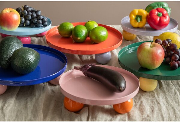 Vassoio in metallo ø 25 cm Double Funky – PT LIVING