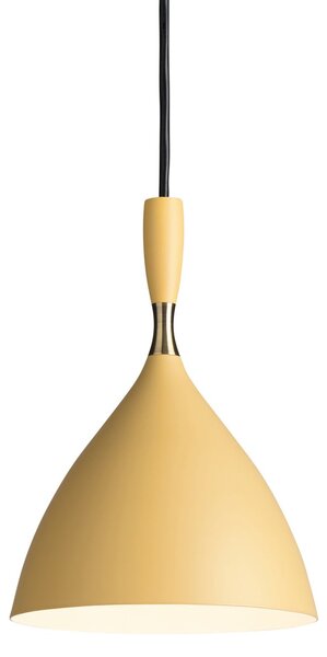 Lampada a sospensione Northern, Dokka, dimmerabile, Giallo, Soggiorno, Metallo, Scandinavo