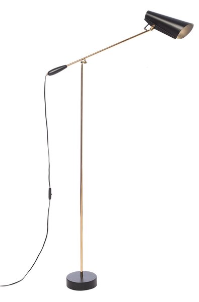Lampada da terra Northern, BIRDY, Nero, Soggiorno, Metallo, Design