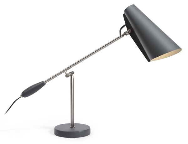 Lampade da tavolo Northern, Birdy, Grigio, Soggiorno, Metallo, Design