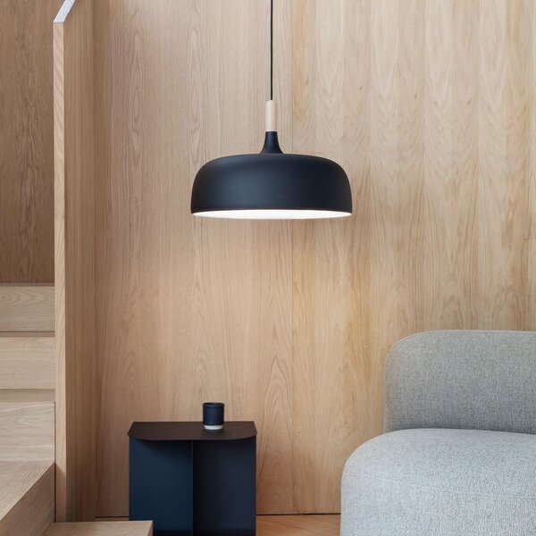 Lampada a sospensione Northern, Acorn, Nero, Soggiorno, Metallo, Design