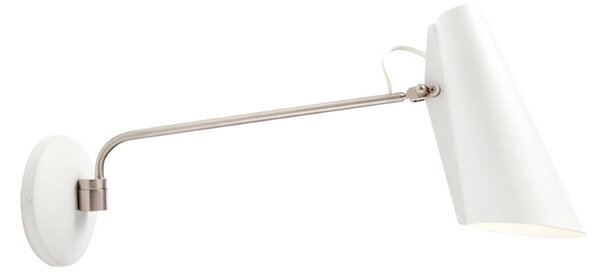 Applique da parete Northern, BIRDY, Bianco, Soggiorno, Metallo, Design