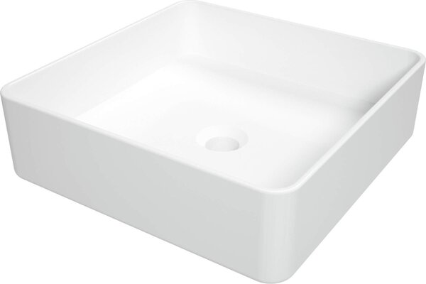 Lavabo con piano in Vetroceramica