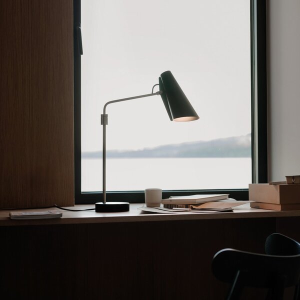 Lampade da tavolo Northern, Birdy Swing, Nero, Soggiorno, Metallo, Design