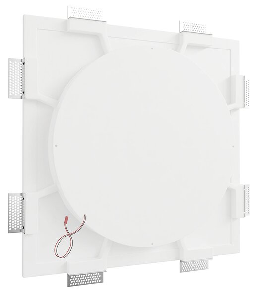 Lampada LED da incasso 175W Effetto Luna 60x60 cm in Gesso
