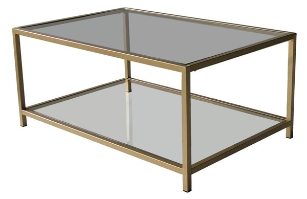 Tavolino in oro 60x90 cm Astro - Neostill
