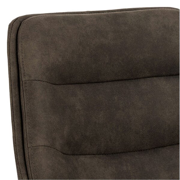 Sgabello da bar in verde scuro con altezza regolabile (altezza della seduta 86 cm) Adisa – Actona