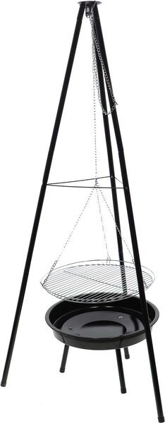 Braciere con treppiede - Nero