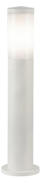 PANAMA PALO BASSO E27 Palo in pressofusione di alluminio Dimensioni 13x8,8xh 50 cm Diffusore in termoplastico opalino colore BIANCO