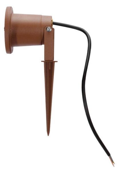 Faretto da Giardino con Picchetto GU10 - CORTEN Colore Corten