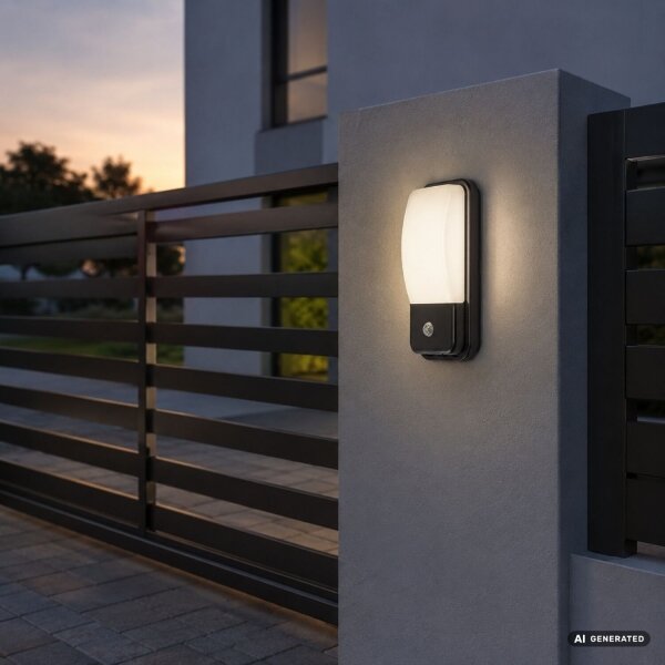 Rabalux 77233 - Applique da esterno LED con sensore MATZEN 20W/230V IP65