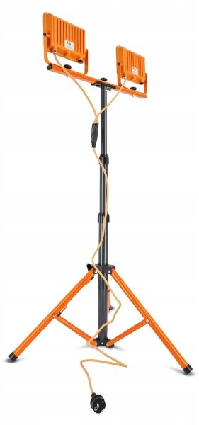 Proiettore LED con stativo 2xLED/50W/230V 4500K IP65 arancione