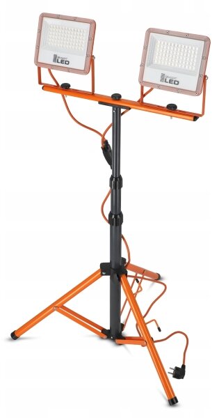 Proiettore LED con treppiede 2xLED/50W/230V 4500K IP65 arancione