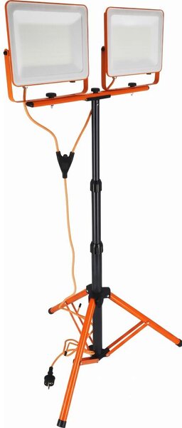Proiettore LED con stativo 2xLED/100W/230V 4500K IP65 arancione