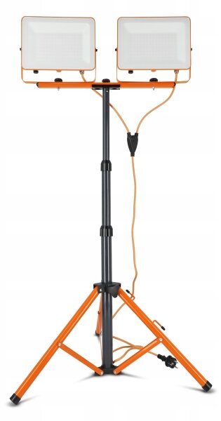 Proiettore LED con stativo 2xLED/100W/230V 4500K IP65 arancione