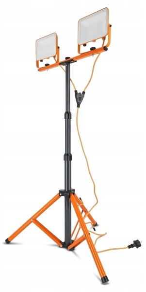 Proiettore LED con stativo 2xLED/50W/230V 4500K IP65 arancione