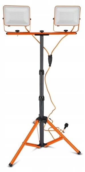 Proiettore LED con stativo 2xLED/50W/230V 4500K IP65 arancione