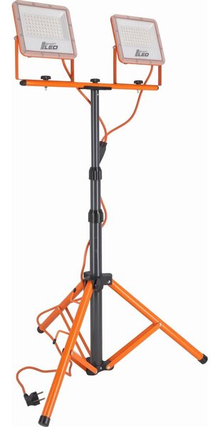 Proiettore LED con treppiede 2xLED/50W/230V 4500K IP65 arancione