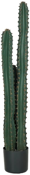 Outsunny Cactus artificiale ad altissimo realismo grande pianta artificiale di grandi dimensioni dim. Ø 18 x 120H cm verde