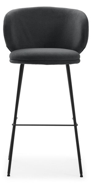 Set di sbagelli da bar in grigio scuro 2 pz (altezza della seduta 65 cm) Rush – Marckeric