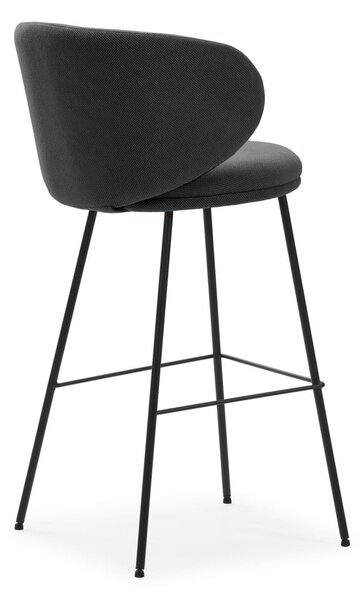 Set di sbagelli da bar in grigio scuro 2 pz (altezza della seduta 65 cm) Rush – Marckeric