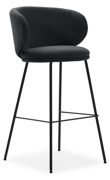 Set di sbagelli da bar in grigio scuro 2 pz (altezza della seduta 65 cm) Rush – Marckeric