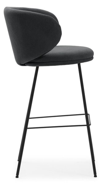 Set di sbagelli da bar in grigio scuro 2 pz (altezza della seduta 65 cm) Rush – Marckeric