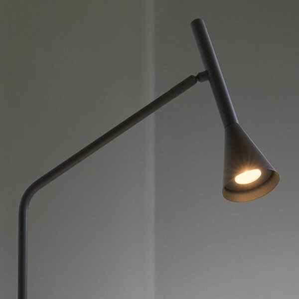 IDEAL LUX Lampada da tavolo Diesis, dimmerabile, Nero, Soggiorno / Sala da pranzo, Metallo, Moderno, Lampada da tavolo