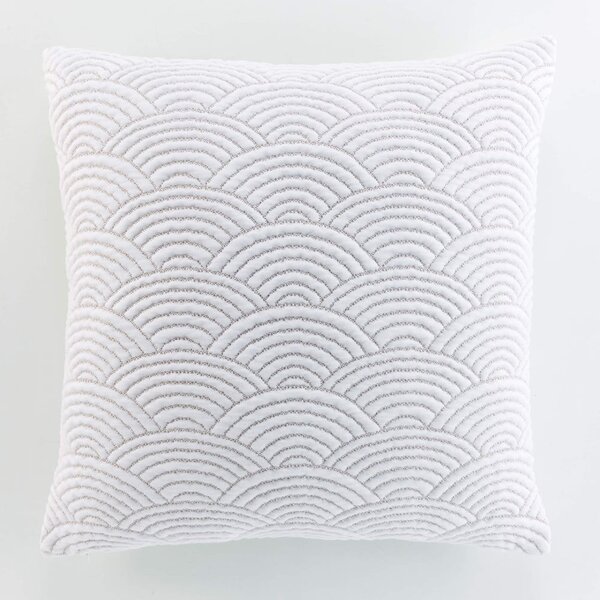 Set con copriletto e federa bianco/beige in jersey 220x240 cm Cassandra – douceur d'intérieur