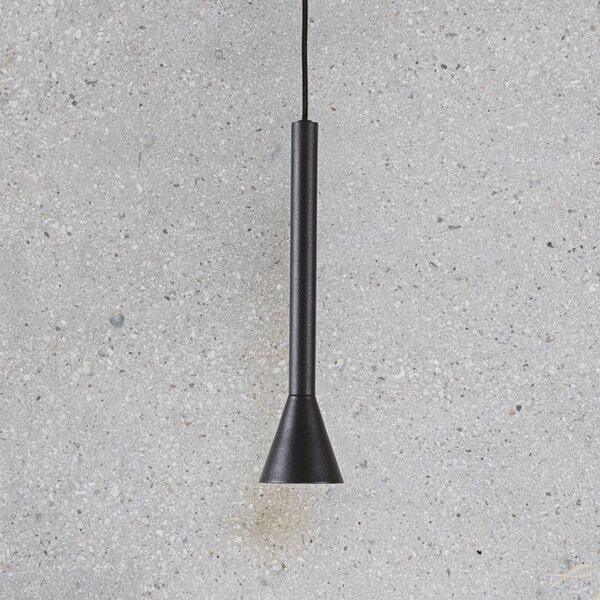 IDEAL LUX Lampada a sospensione Diesis, Nero, Soggiorno / Sala da pranzo, Metallo, Moderno, Lampada a sospensione