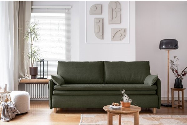 Divano letto verde 207 cm Simon - Miuform