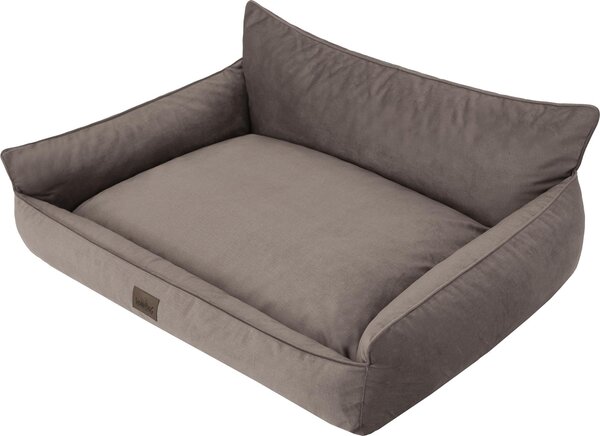Letto ortopedico per cani JOKER letto per cani divano letto cestino materasso letto per animali XXXL 132x106 cm marrone velours
