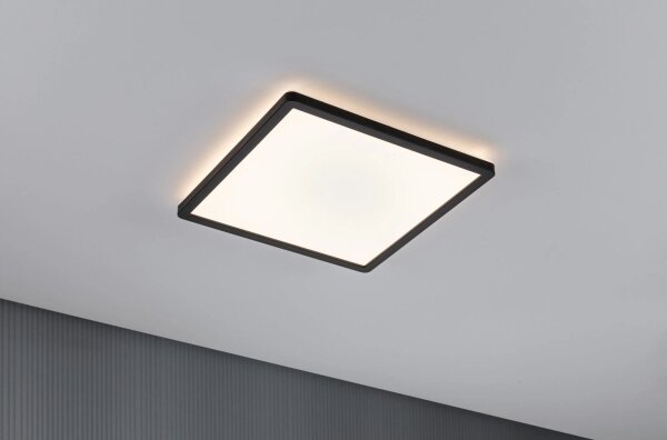 Paulmann 79921 - Pannello LED dimmerabile 16W ATRIA 230V 3000K 29,3x29,3 cm, nero