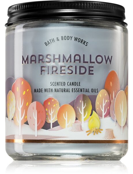Bath & Body Works Marshmallow Fireside candela profumata II 198 g