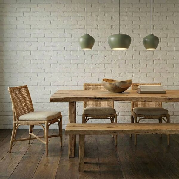 Lampada a sospensione Malisa Lucande, dimmerabile, Verde, Soggiorno / Sala da pranzo, Metallo, Scandinavo, Lampada a sospensione