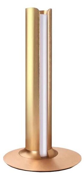 Ideal Lux - Lampada da tavolo LED dimmerabile DORICA LED/8W/230V CRI 90 dorata