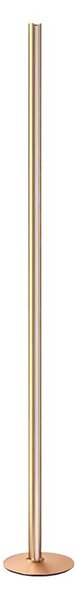 Ideal Lux - Lampada da terra dimmerabile DORICA LED/50W/230V CRI 90 dorata