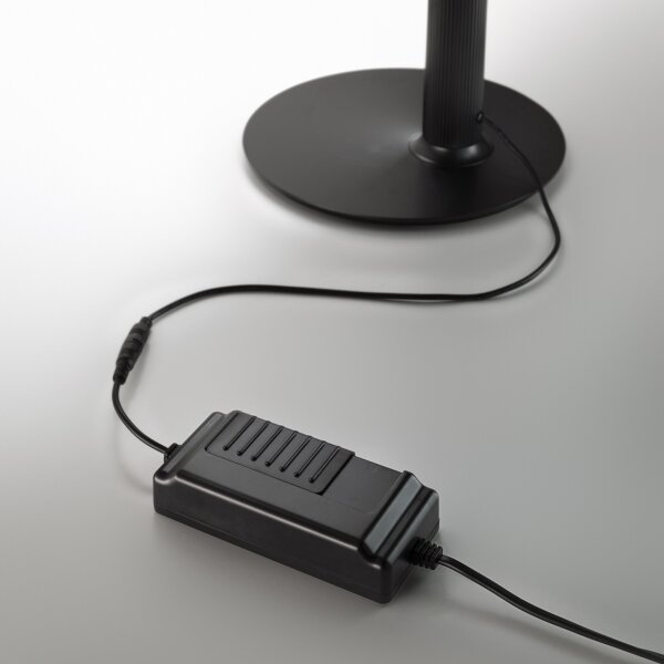 Ideal Lux - Lampada da terra LED dimmerabile DORICA LED/50W/230V CRI 90 antracite