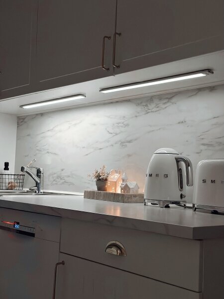 Osram - Lampada LED sottopensile con sensore LINEAR LED/3,2W/3,7V 40 cm grigio